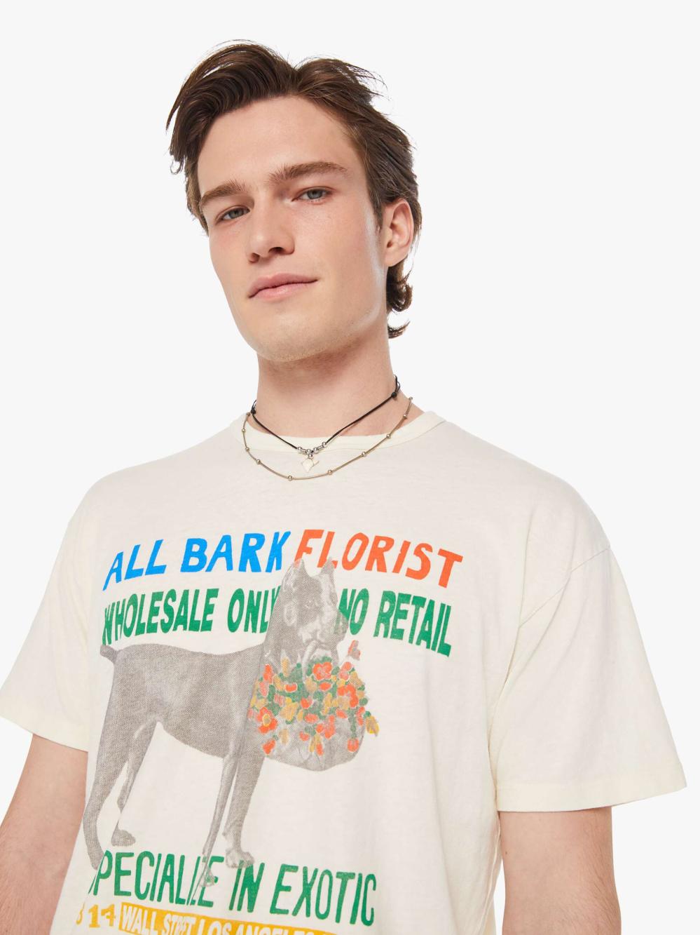 Men Tees | Mother Denim The Lowdown - All Bark Florist