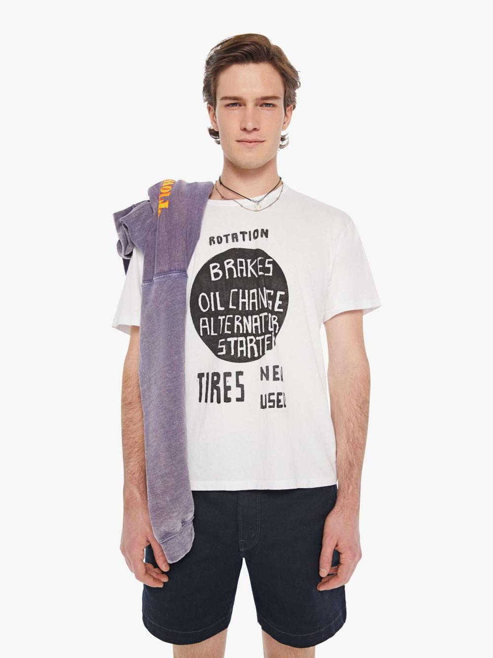 Men Tees | Mother Denim The Lowdown - Brakes