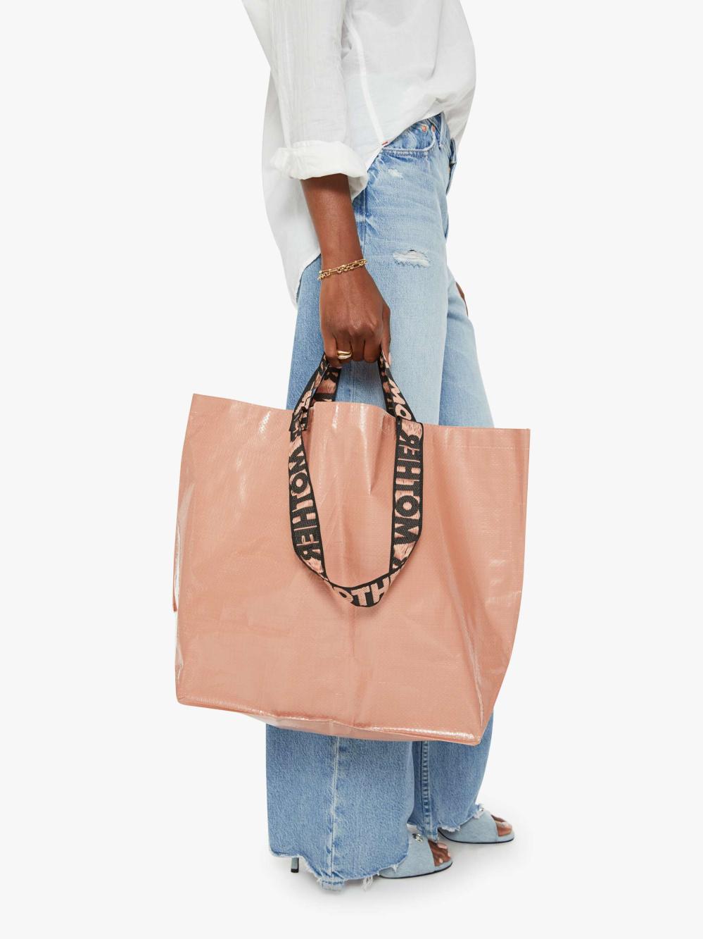 Women Bags | Mother Denim THE SHOPPING BAG DUO ROSE PINK