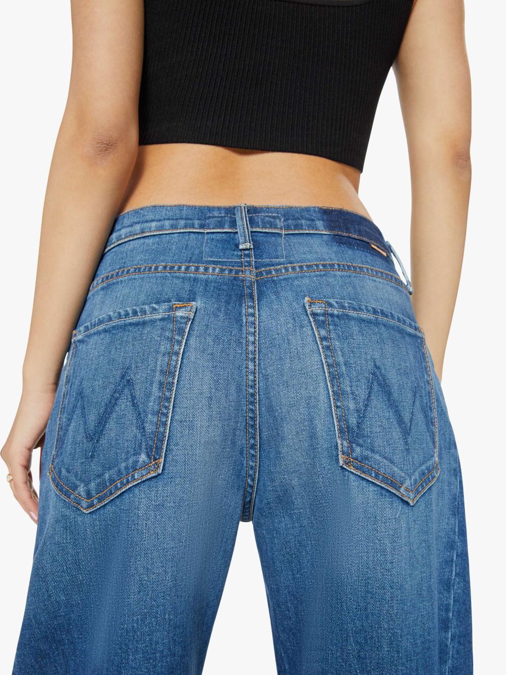 Women Barrel | Mother Denim PETITES The Lil' Full Pipe Flood - It's A Small World