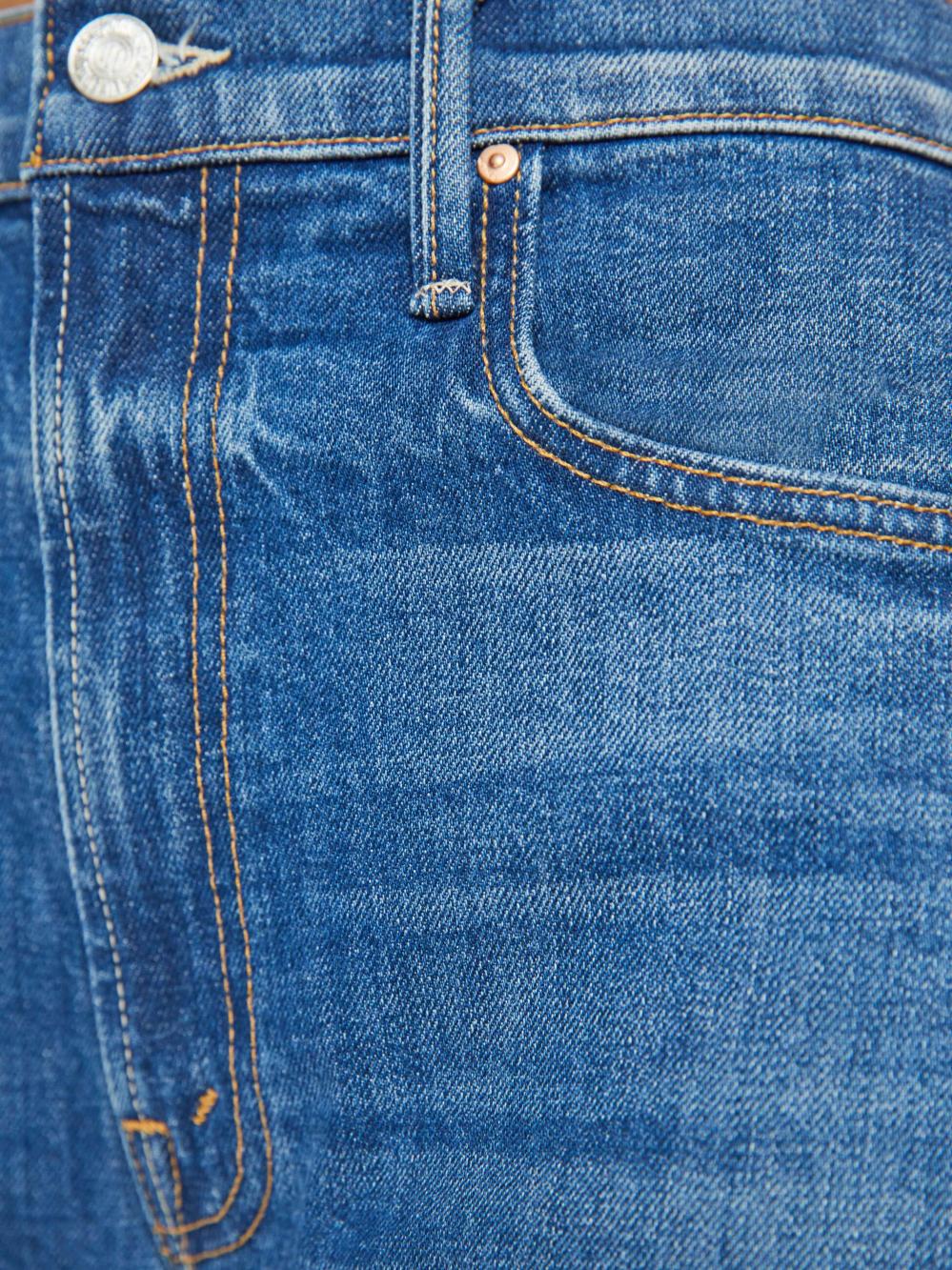 Women Barrel | Mother Denim The Full Pipe Flood - It's A Small World