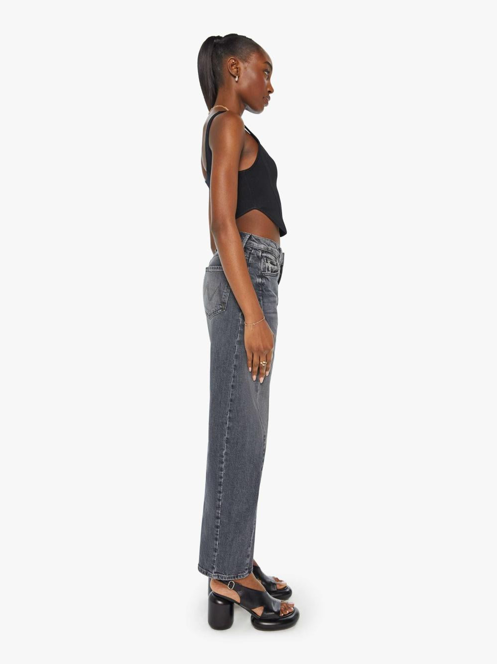 Women Barrel | Mother Denim The Half-Pipe Flood - Outta Sight