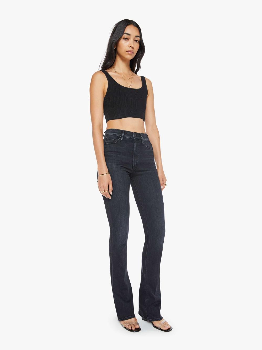 Women Bootcut | Mother Denim HIGH WAISTED RUNAWAY - ENCOUNTERS AT NIGHT