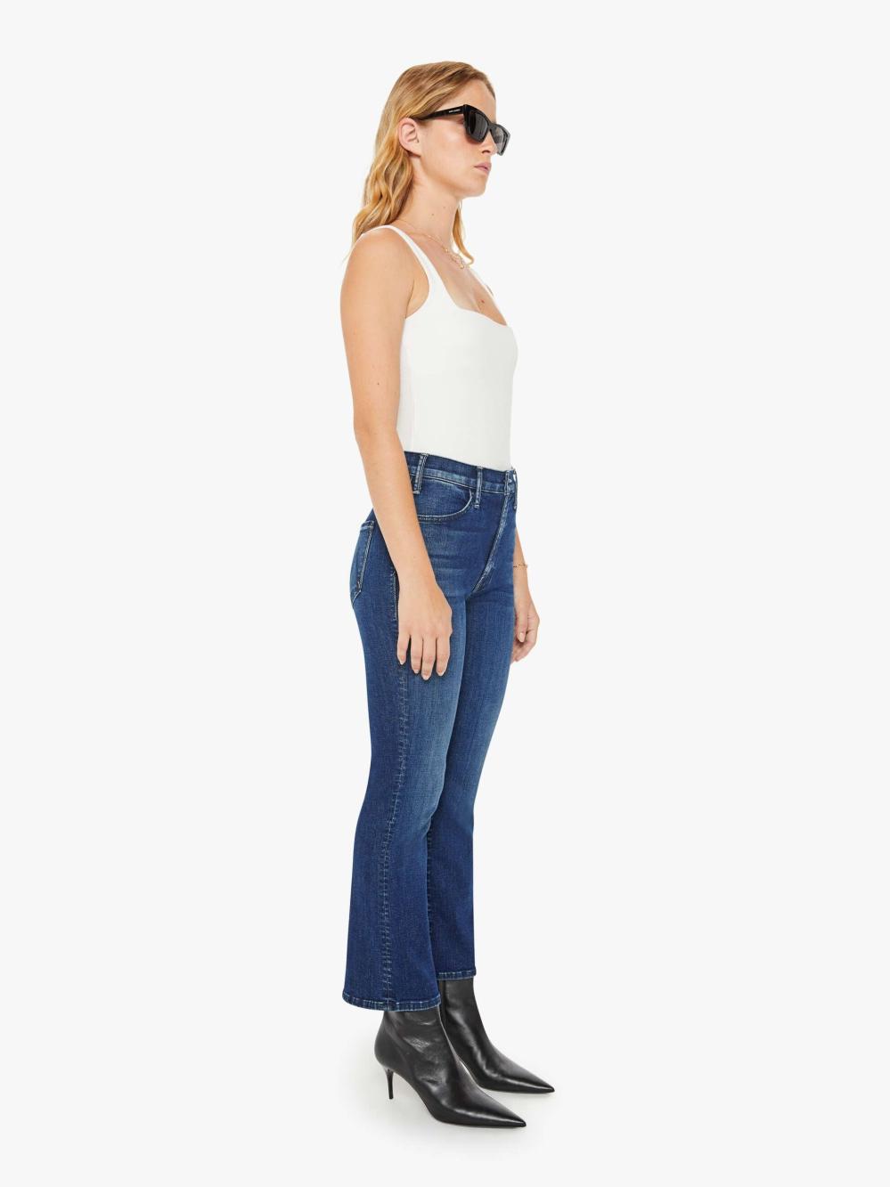 Women Bootcut | Mother Denim PETITES The Lil' Hustler Ankle - Heirloom