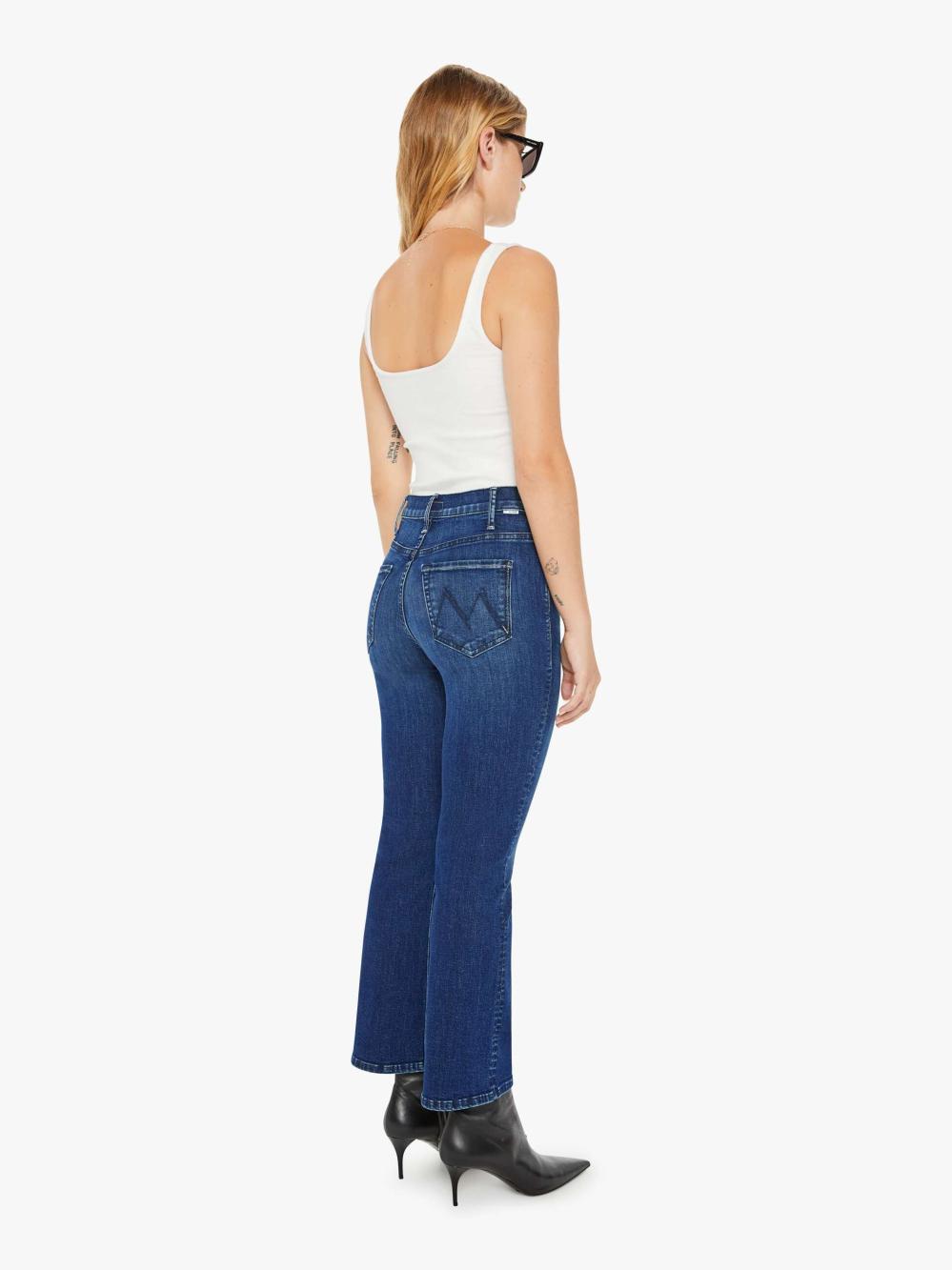 Women Bootcut | Mother Denim PETITES The Lil' Hustler Ankle - Heirloom