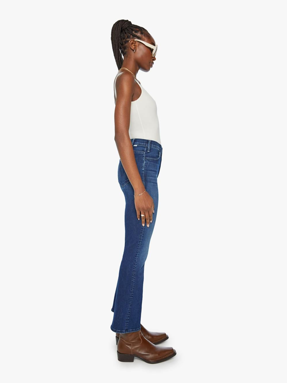 Women Bootcut | Mother Denim The Hustler Ankle - Heirloom