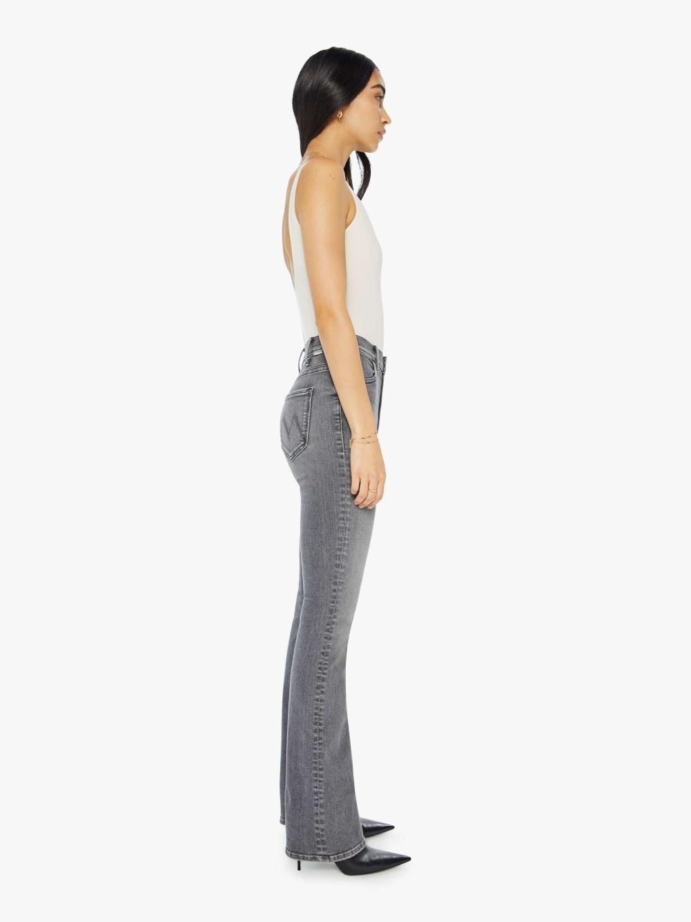 Women Bootcut | Mother Denim The Hustler Heel - Magic Eight Ball