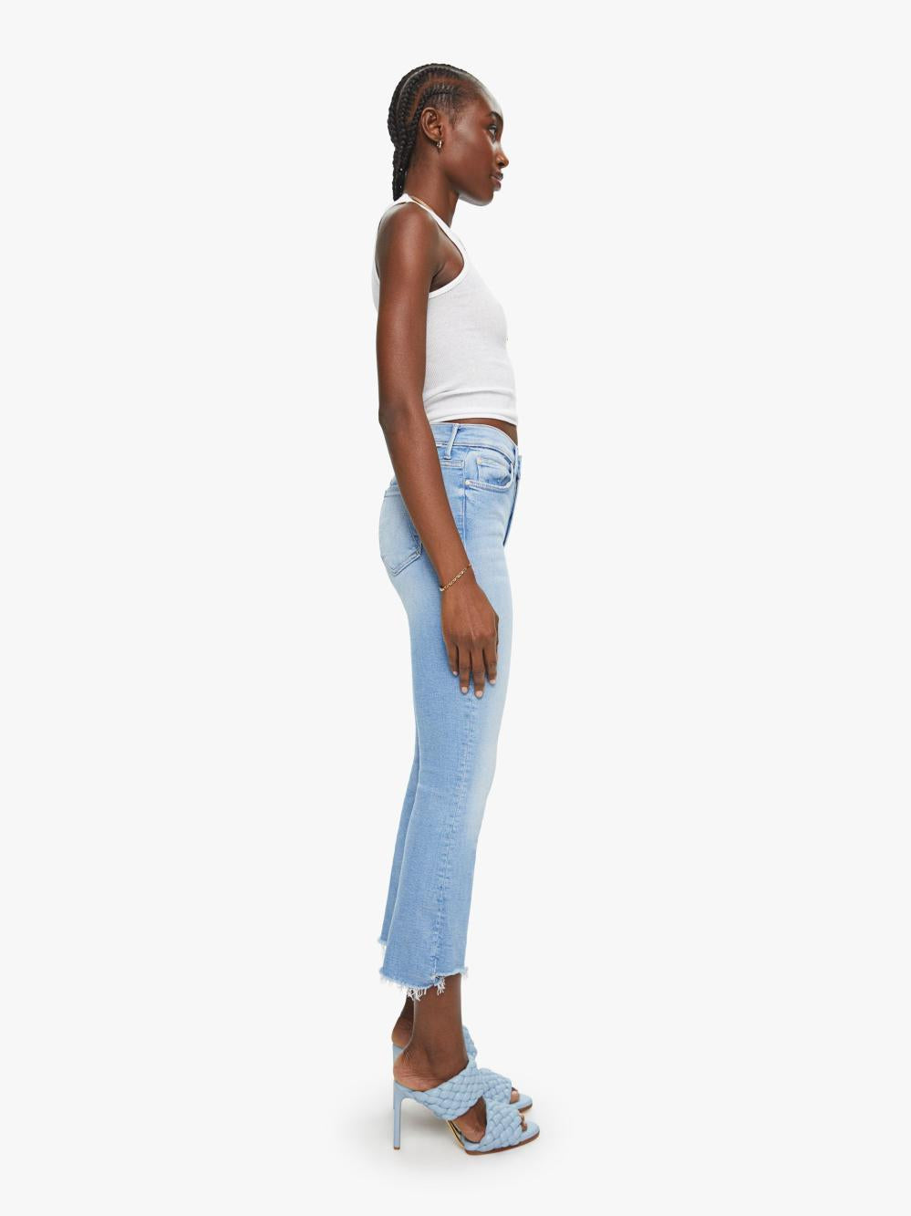 Women Bootcut | Mother Denim THE INSIDER CROP STEP FRAY LIMITED EDITION