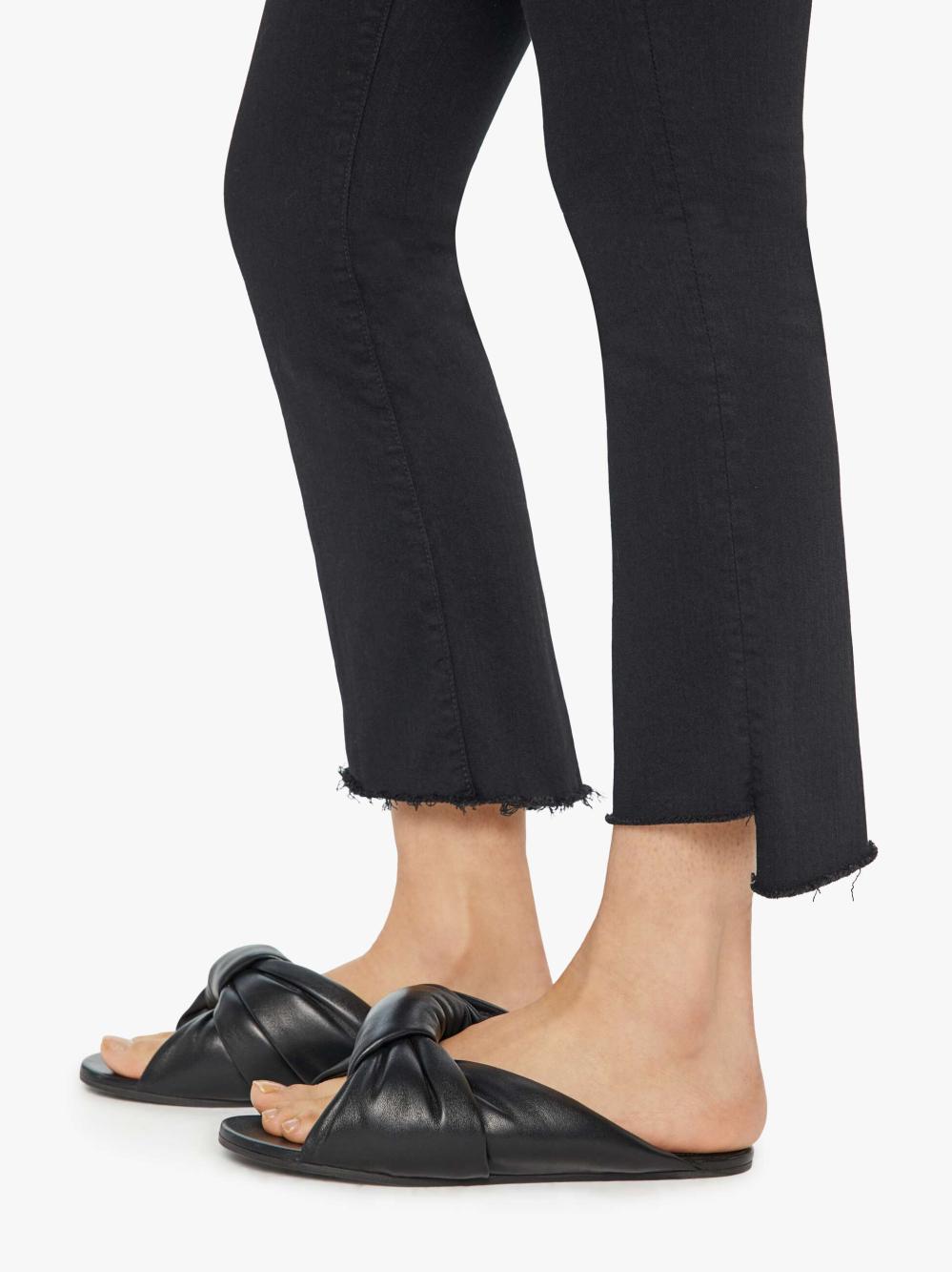 Women Bootcut | Mother Denim The Insider Crop Step Fray - Not Guilty