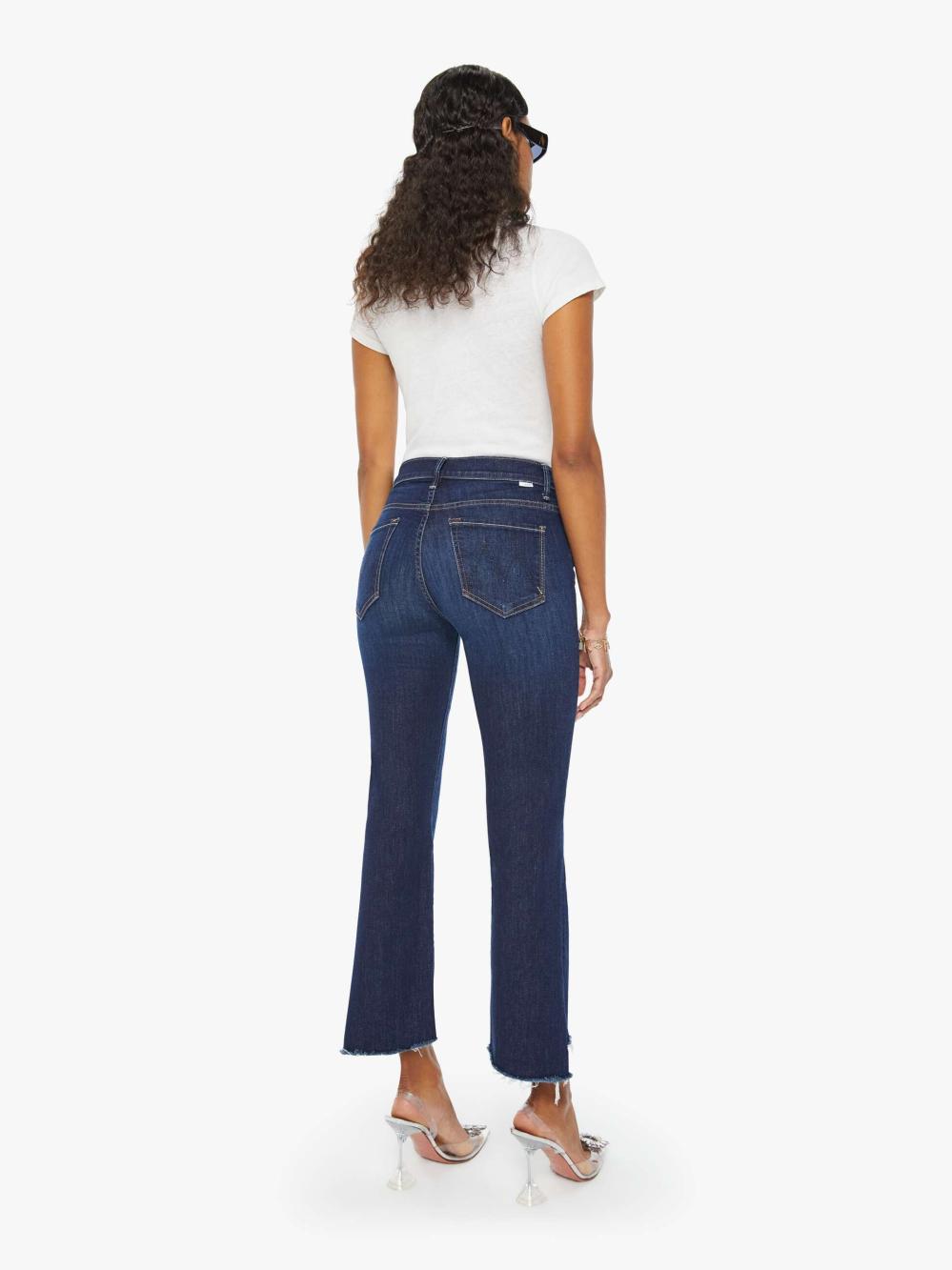 Women Bootcut | Mother Denim The Insider Crop Step Fray - Off Limits