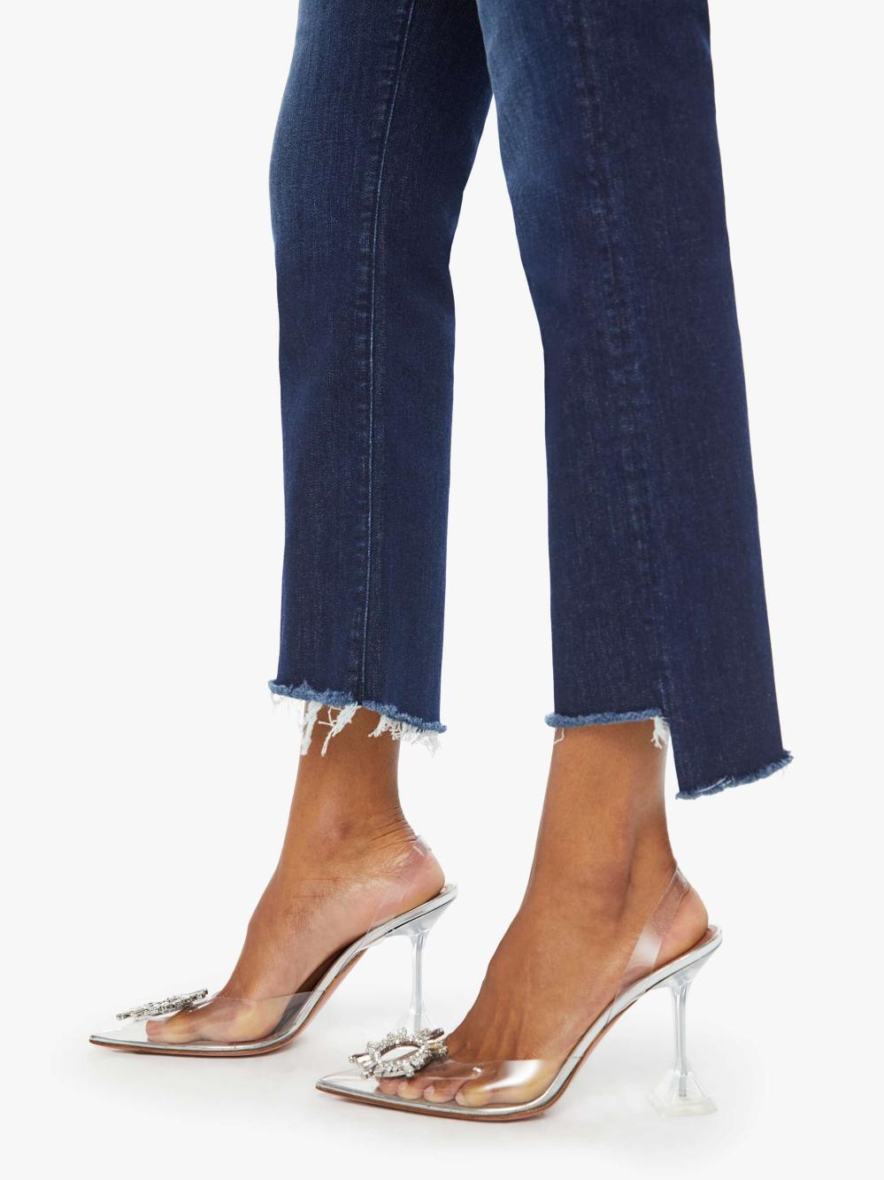 Women Bootcut | Mother Denim The Insider Crop Step Fray - Off Limits