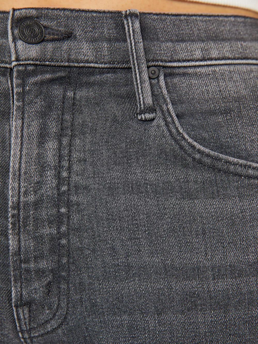 Women Bootcut | Mother Denim The Insider Crop Step Fray - Up In Smoke