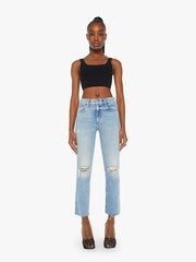 Women Bootcut | Mother Denim The Insider Flood Fray - Peak-A-Boo