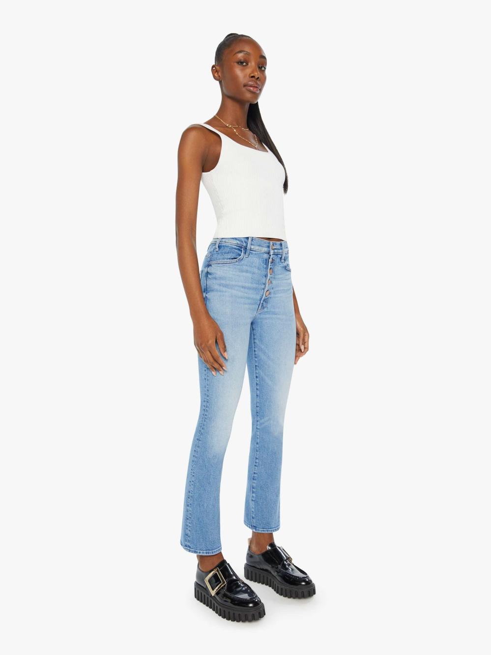 Women Bootcut | Mother Denim The Pixie Hustler Ankle - Tarot Time