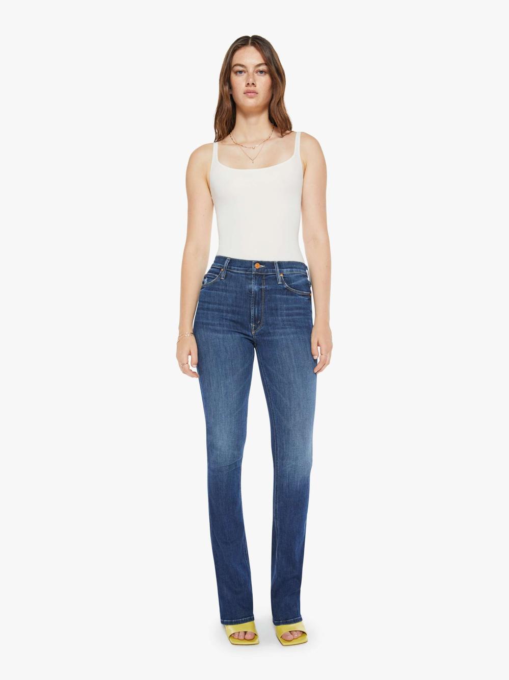 Women Flare | Mother Denim High Waisted Runaway - Teaming Up