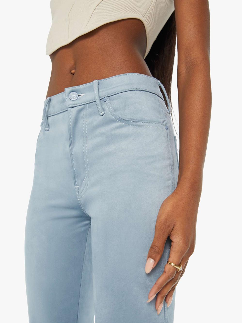 Women Flare | Mother Denim The Desperado - Soft - Core - Blue-Hoo