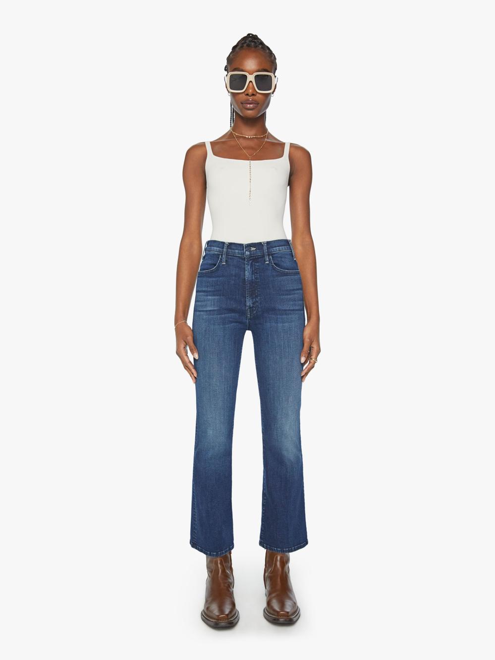 Women Flare | Mother Denim The Hustler Ankle - Heirloom