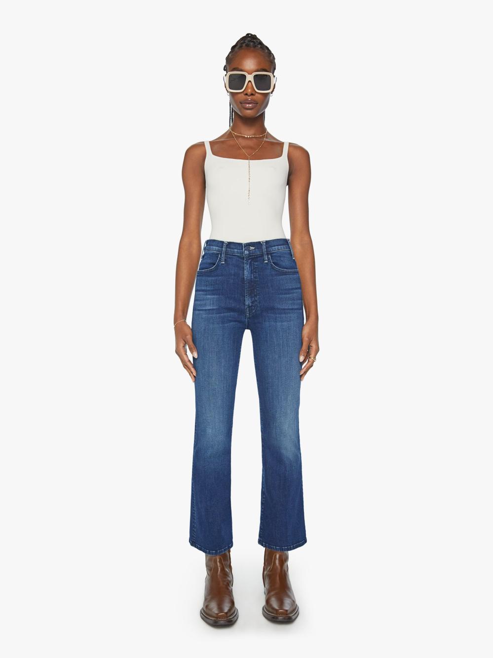 Women Flare | Mother Denim The Hustler Ankle - Heirloom