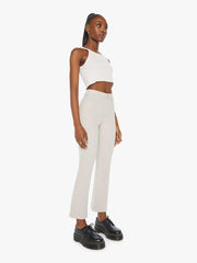 Women Flare | Mother Denim The Hustler Flood - Feather Grey