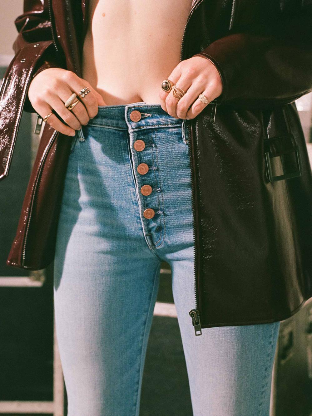 Women Flare | Mother Denim The Pixie Hustler Ankle - Tarot Time