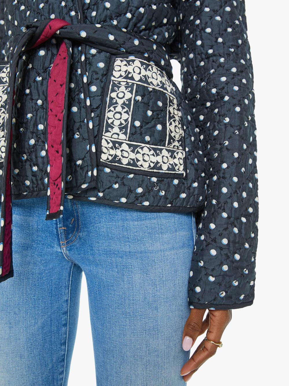 Women Jackets | Mother Denim Alix Of Bohemia Tamil Jacket - Raven Dot