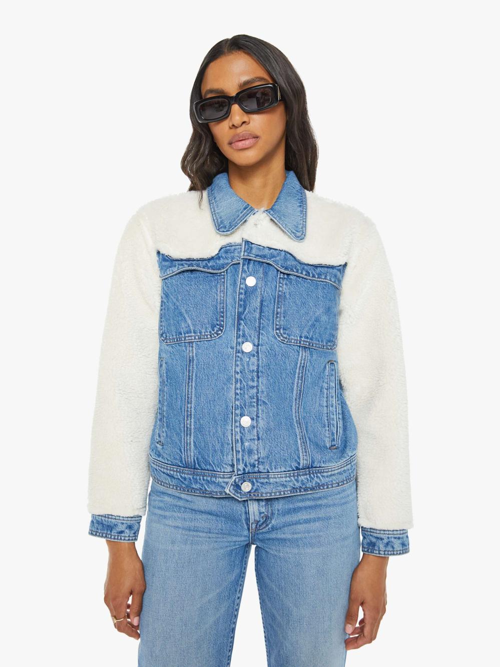 Women Jackets | Mother Denim The Backbend - Dean's List