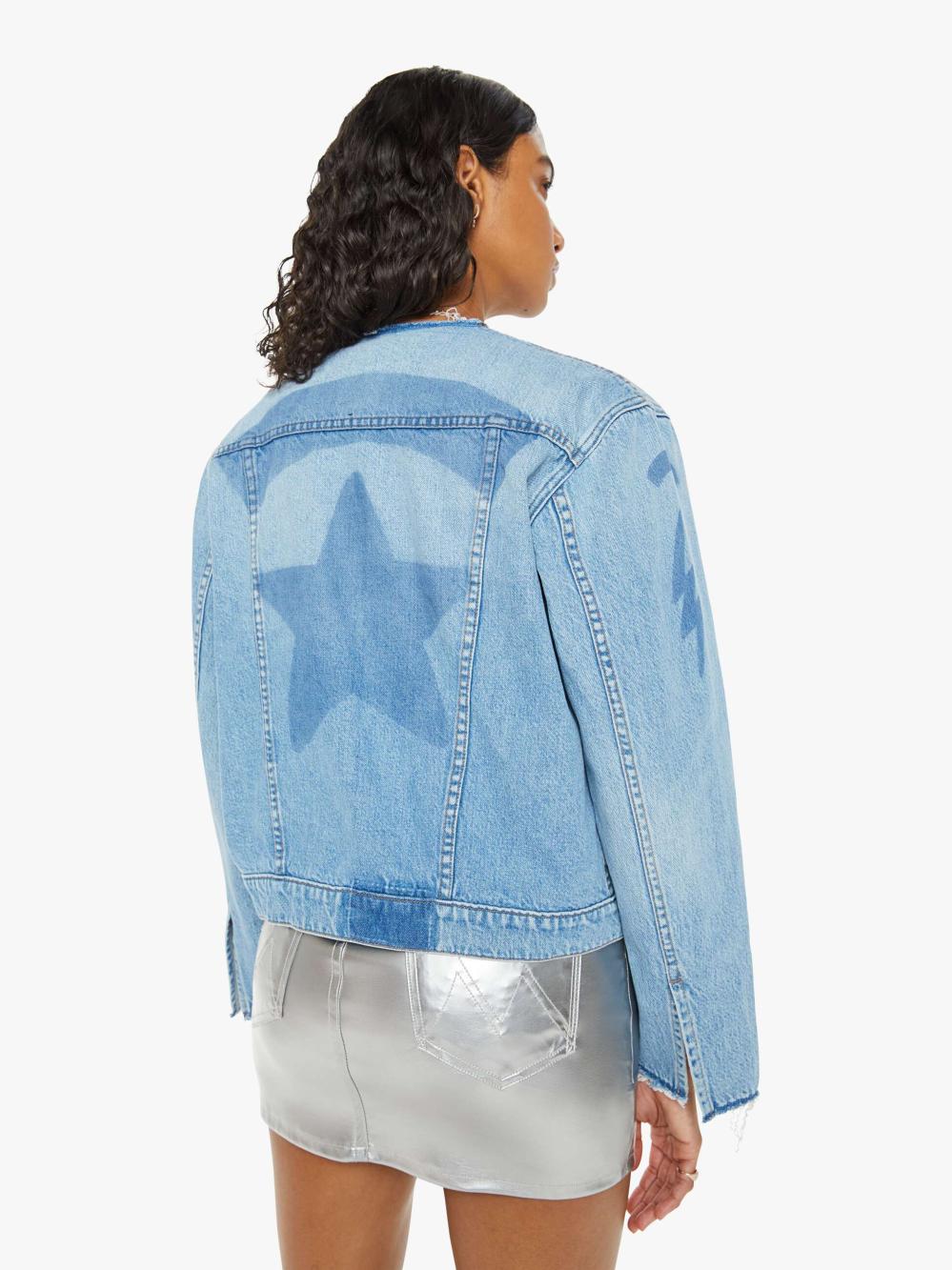 Women Jackets | Mother Denim The Bruised Bruiser - Call A Spade A Spade