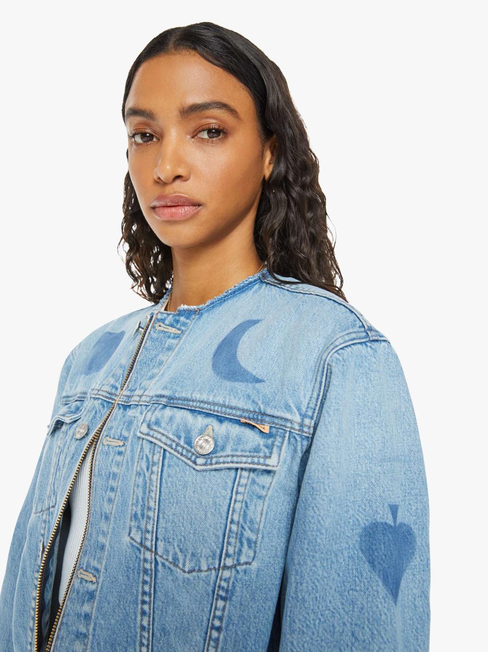 Women Jackets | Mother Denim The Bruised Bruiser - Call A Spade A Spade