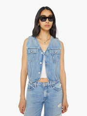 Women Jackets | Mother Denim The Bruiser Vest - Unholy Roller