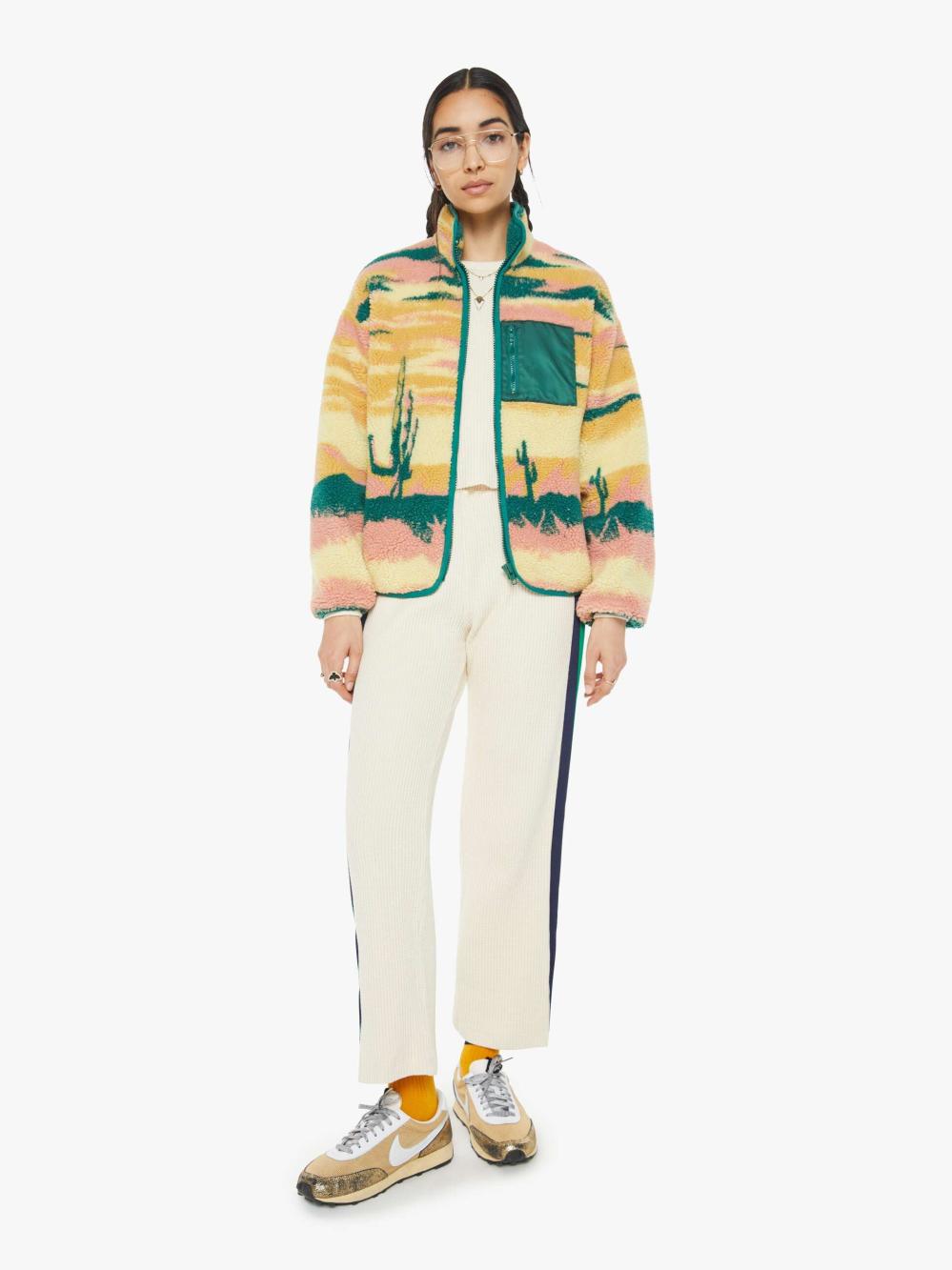 Women Jackets | Mother Denim The Heat Lamp - Cactus Cooler