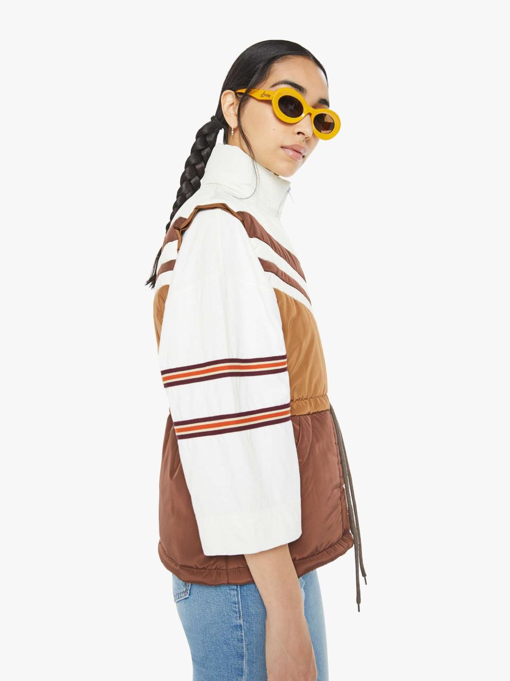 Women Jackets | Mother Denim The Three's Company - Collegiate Cowpoke