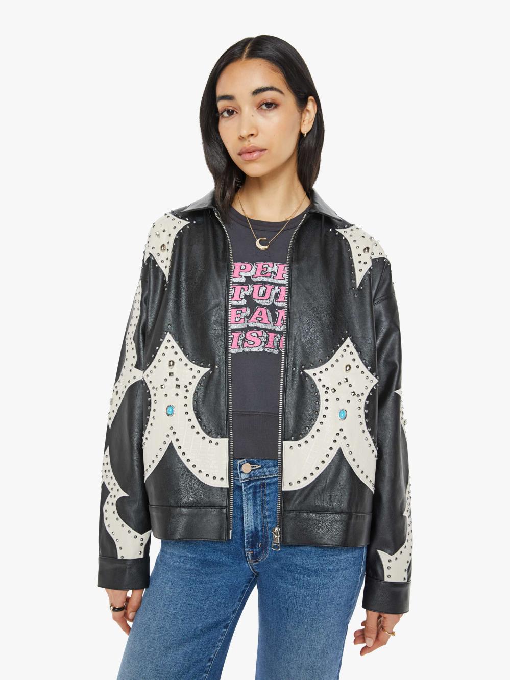 Women Jackets | Mother Denim The Zip It - Secret Society