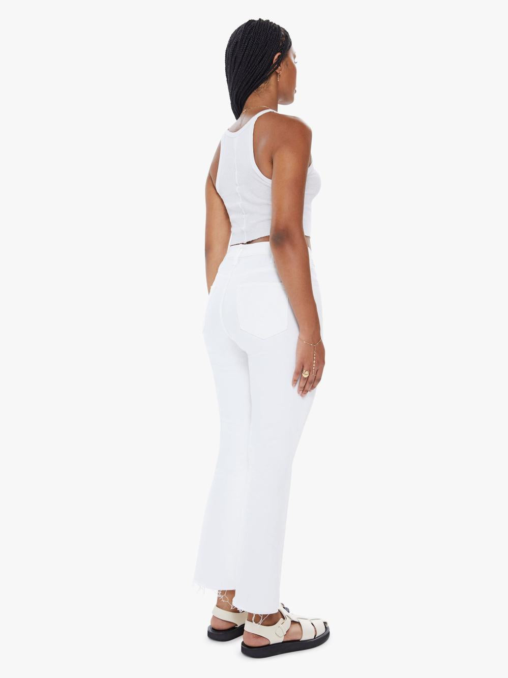 Women Pants | Mother Denim The Hustler Ankle Fray - Fairest Of Them All
