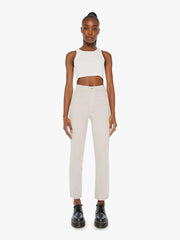 Women Pants | Mother Denim The Hustler Flood - Feather Grey