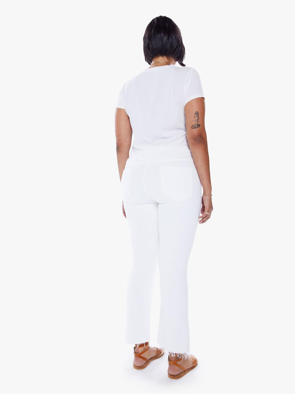 Women Pants | Mother Denim The Insider Crop Step Fray - Fairest Of Them All