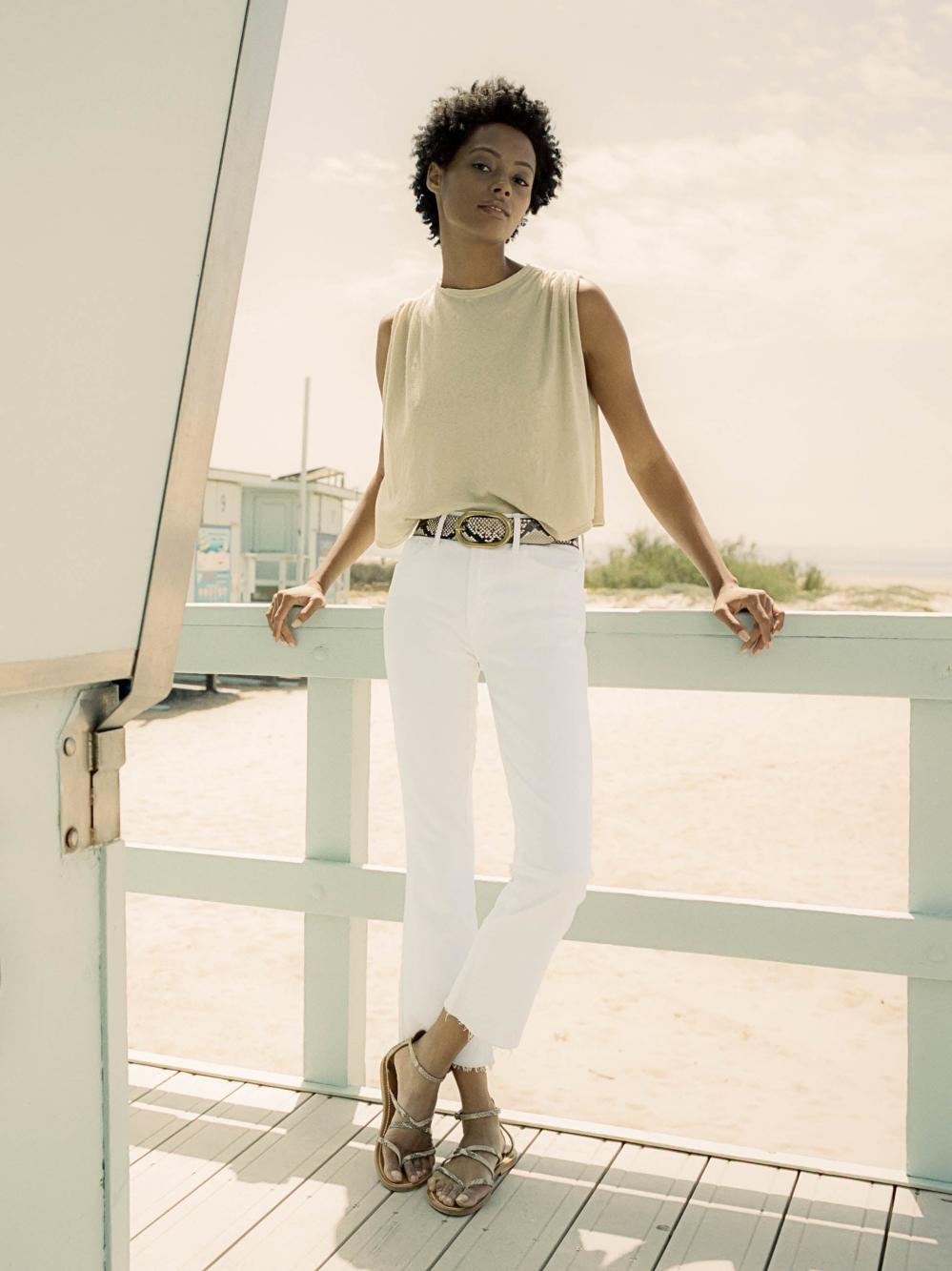 Women Pants | Mother Denim The Insider Crop Step Fray - Fairest Of Them All