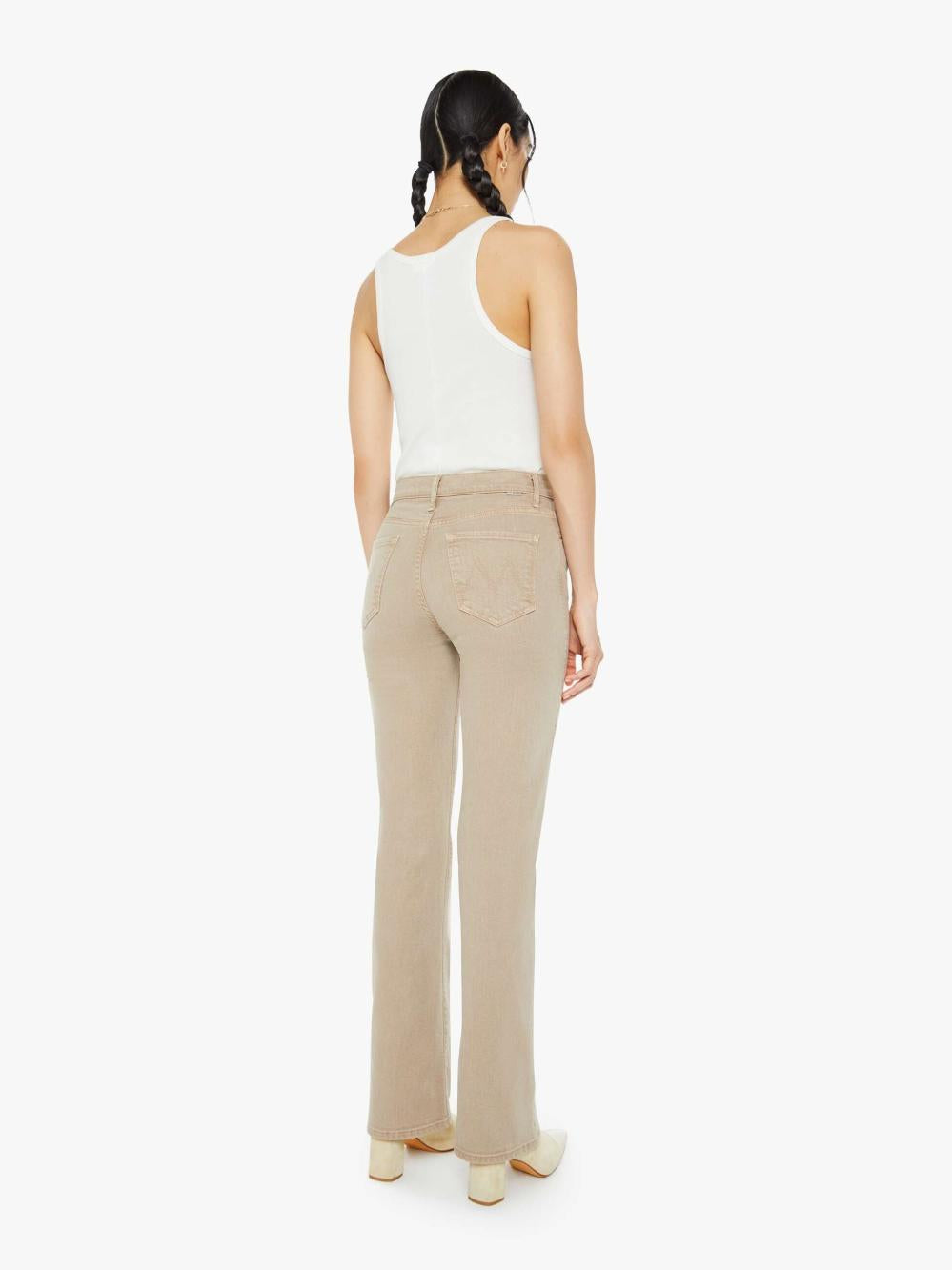 Women Pants | Mother Denim The Kick It - Farmers Tan