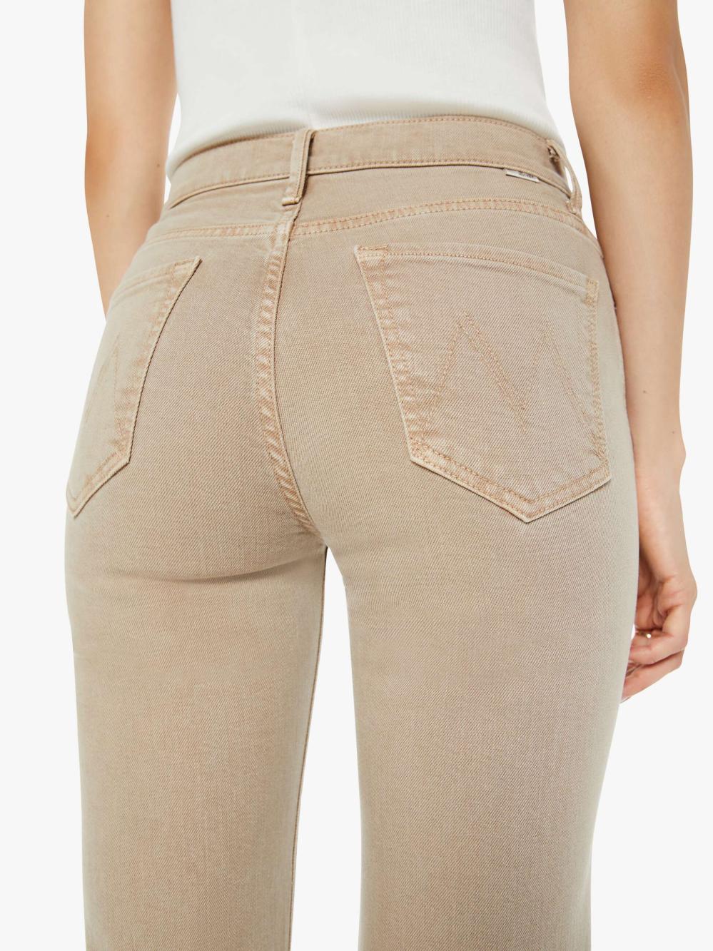 Women Pants | Mother Denim The Kick It - Farmers Tan
