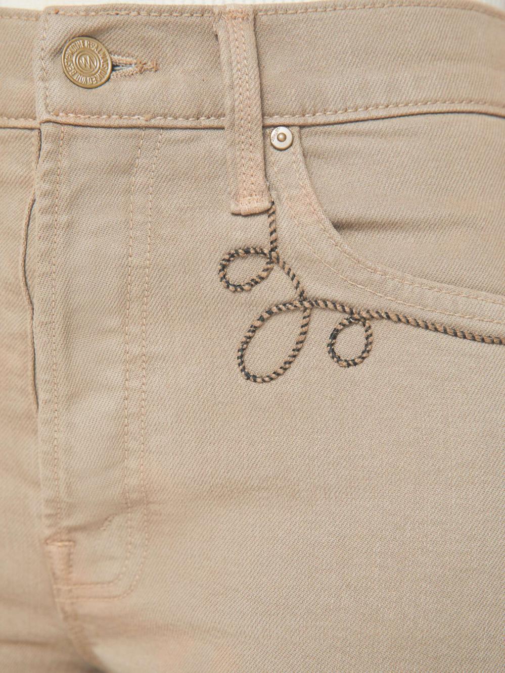 Women Pants | Mother Denim The Tomcat Ankle - Farmers Tan