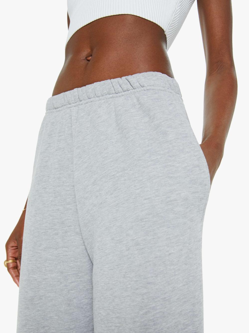 Women Pants | Mother Denim XiRENA Emmette Sweatpant - Heather Grey