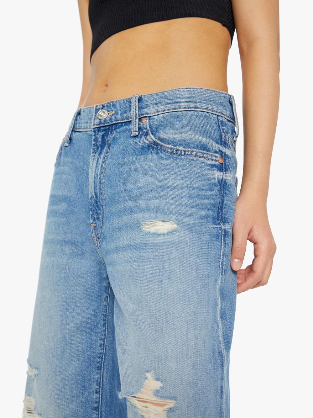 Women Petites | Mother Denim PETITES The Lil' Dodger Sneak - Tomorrow Always Knows