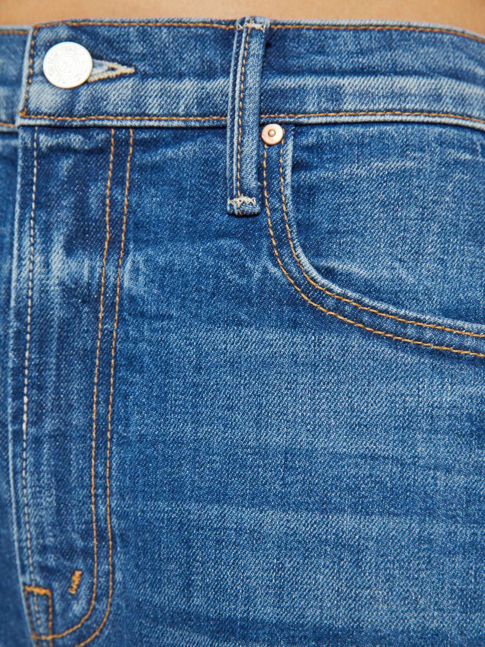 Women Petites | Mother Denim PETITES The Lil' Full Pipe Flood - It's A Small World
