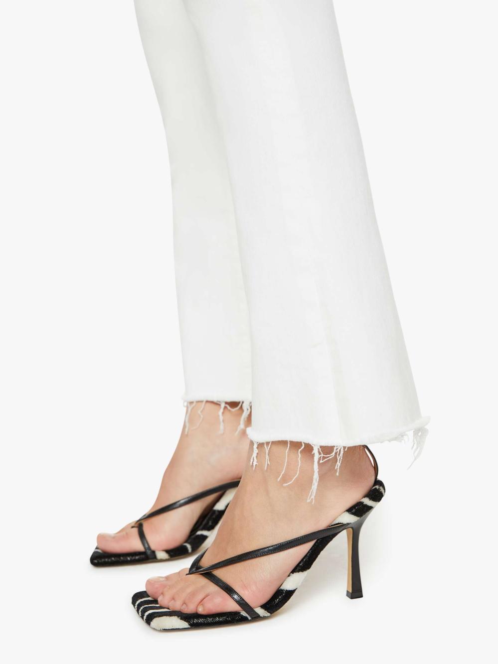 Women Petites | Mother Denim PETITES The Lil' Hustler Ankle Fray - Fairest Of Them All