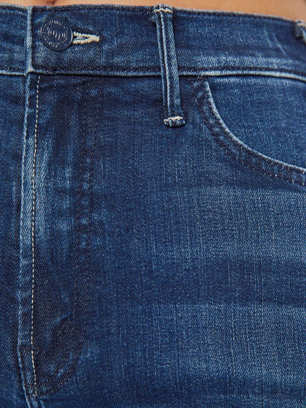 Women Petites | Mother Denim PETITES The Lil' Hustler Roller Sneak - Heirloom