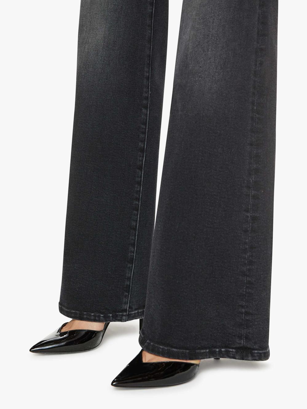 Women Petites | Mother Denim PETITES The Lil' Hustler Roller Sneak - Not Today Satan