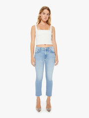 Women Petites | Mother Denim PETITES The Lil' Insider Crop Step Fray - Limited Edition