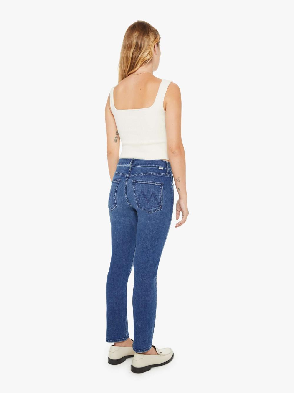 Women Petites | Mother Denim PETITES THE LIL MID RISE DAZZLER ANKLE NOTHING BETWEEN US
