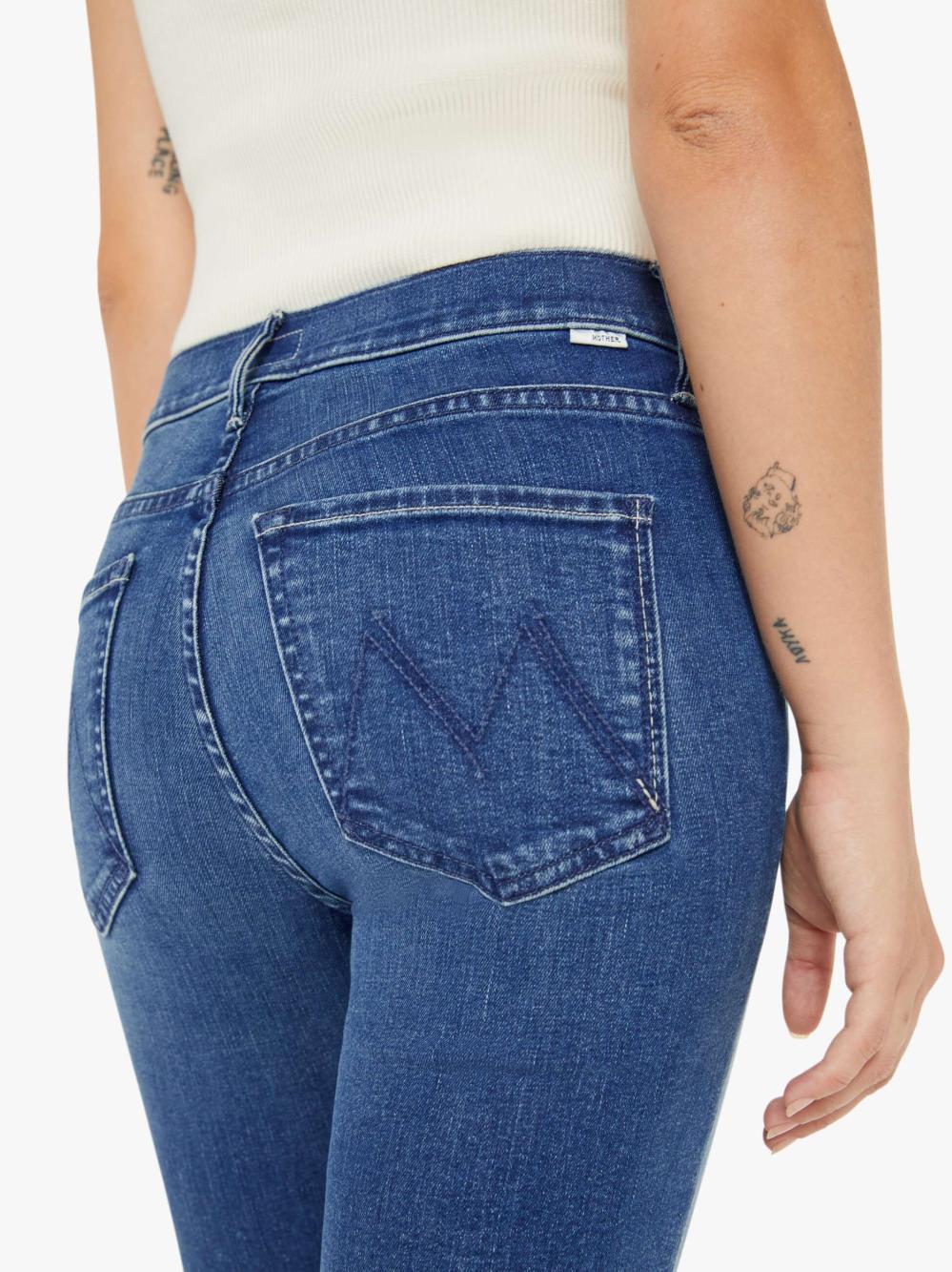 Women Petites | Mother Denim PETITES THE LIL MID RISE DAZZLER ANKLE NOTHING BETWEEN US