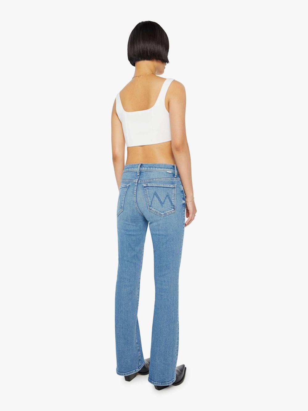 Women Petites | Mother Denim PETITES The Lil' Outsider Sneak - Flag Me Down