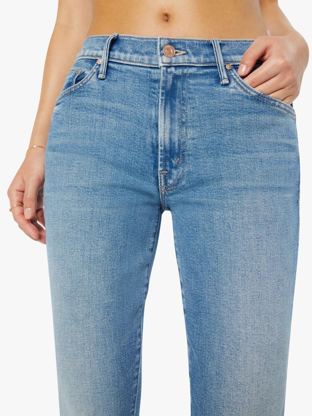 Women Petites | Mother Denim PETITES The Lil' Outsider Sneak - Flag Me Down